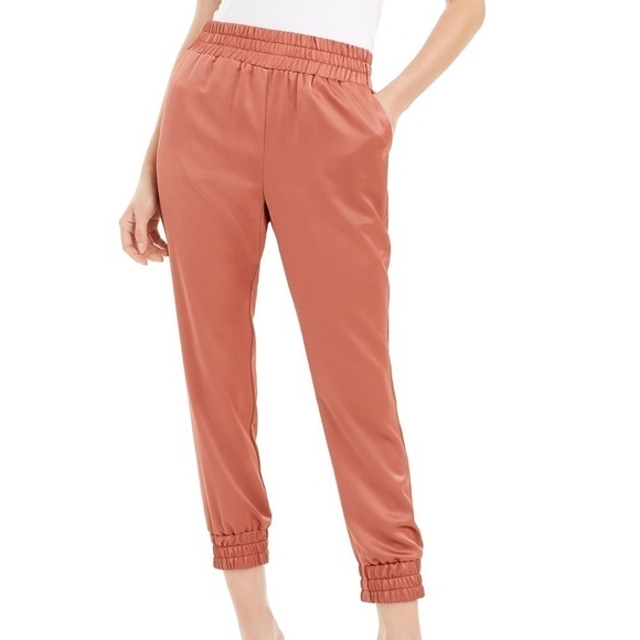 Bar III Satin Jogger Pants - Picture 1 of 7